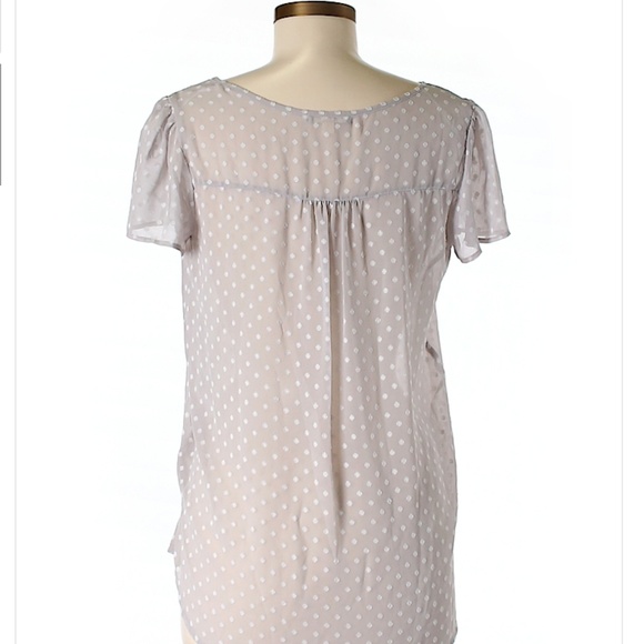 Flowy Polka Dot Blouse - Picture 2 of 2